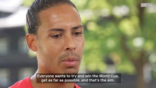 Van Dijk on club and country aspirations